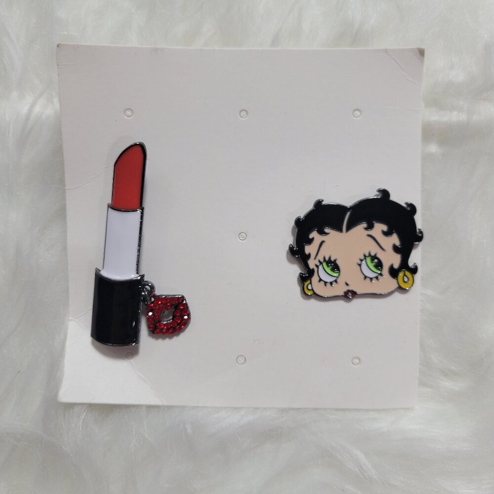 Betty Boop Pin Set